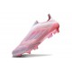 adidas f50 + Sans Lacets FG Neuf Rose Blanc