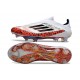 adidas f50 + Sans Lacets FG Neuf X Messi Rouge Noir