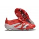 adidas Predator Elite Tongue FG Rouge Lucide Blanc Noir
