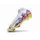 Nike Air Zoom Mercurial Superfly X Elite FG Blanc Jaune Violet
