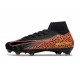 Nike Air Zoom Mercurial Superfly X Elite FG Noir Orange Jaune