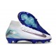 Nike Air Zoom Mercurial Superfly X Elite FG Blanc Bleu Noir