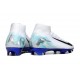 Nike Air Zoom Mercurial Superfly X Elite FG Blanc Bleu Noir