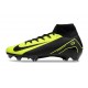 Nike Air Zoom Mercurial Superfly X Elite FG Noir Volt