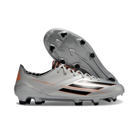 Nouvelles adidas F50 Elite FG Argent Noir