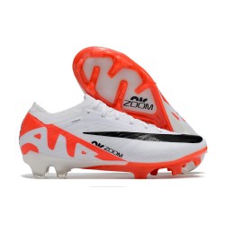 Crampon Nike Zoom Mercurial Vapor XV Elite FG Blanc Rouge Noir
