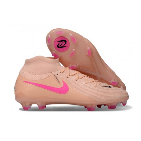 Chaussure Nike Phantom Luna II Elite FG Teinte Cramois Rose Explosif