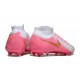 Chaussure Nike Phantom Luna II Elite FG Rose Blanc