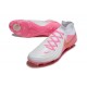 Chaussure Nike Phantom Luna II Elite FG Rose Blanc