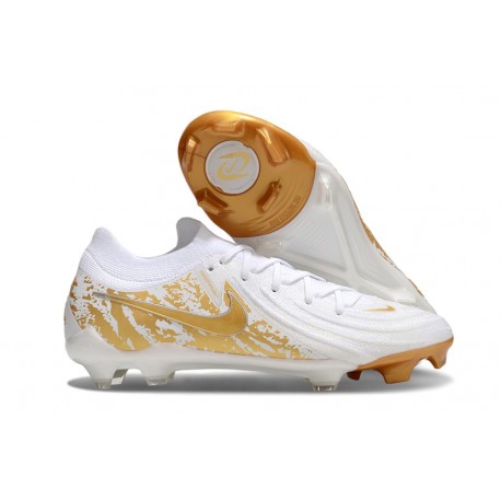 Nike Phantom Luna 2 Elite FG Blanc Or