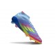 adidas F50 Elite Mid FG Neuf Bleu Fusion Citron Lucide Rose Lucide