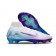 Nike Zoom Mercurial Superfly 10 Elite FG Neuf Blanc Bleu Violet