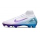 Nike Zoom Mercurial Superfly 10 Elite FG Neuf Blanc Bleu Violet