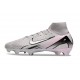Nike Zoom Mercurial Superfly 10 Elite FG Neuf Gris Blanc