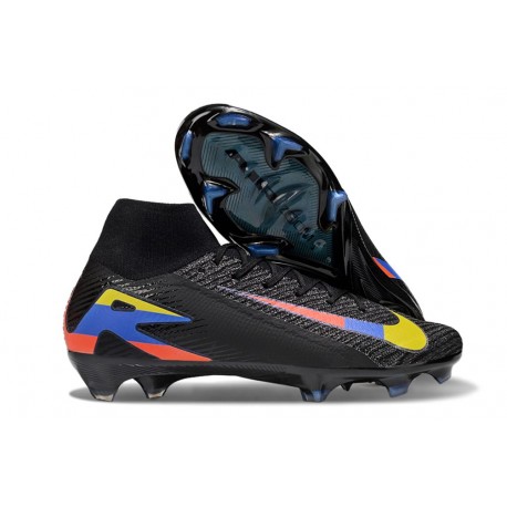 Nike Zoom Mercurial Superfly 10 Elite FG Neuf Noir Multicolore