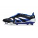 adidas Predator Elite Tongue FG Noir Bleu Blanc