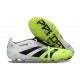 adidas Predator Elite Tongue FG Blanc Noir Citron Lucid