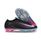 Chaussure Nike Mercurial Vapor 16 Elite FG Noir Bleu Rose