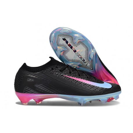 Chaussure Nike Mercurial Vapor 16 Elite FG Noir Bleu Rose