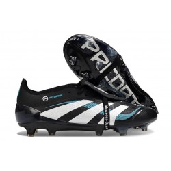 adidas Predator Elite Tongue FG Noir Blanc Bleu