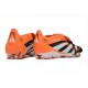 adidas Predator Elite Tongue FG Noir Blanc Orange