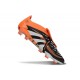 adidas Predator Elite Tongue FG Noir Blanc Orange