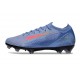 Chaussure Nike Mercurial Vapor 16 Elite FG Bleu