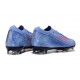 Chaussure Nike Mercurial Vapor 16 Elite FG Bleu