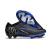 Crampon Nike Zoom Mercurial Vapor XV Elite FG Noir Chrome Hyper Royal