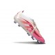 adidas Predator Elite FT 25 FG Rose Blanc