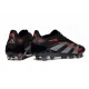 adidas Predator Elite FG Neuf Crampon Noir Gris Quatre Rouge Lucide