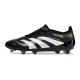 adidas Predator Elite FG Neuf Crampon Noir Blanc Citron Lucid