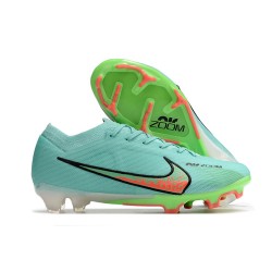 Nike Zoom Mercurial Vapor 15 Elite FG Nouvelles Vert Orange