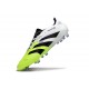 adidas Predator Elite FG Neuf Crampon Blanc Noir Citron Lucid