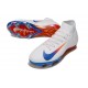 Crampon Nike Mercurial Superfly X Elite FG Blanc Bleu Rouge