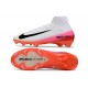 Crampon Nike Mercurial Superfly X Elite FG Blanc Rouge Noir