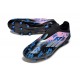 Crampon adidas F50 Elite Sans Lacets FG Noir Bleu Rose