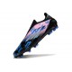 Crampon adidas F50 Elite Sans Lacets FG Noir Bleu Rose
