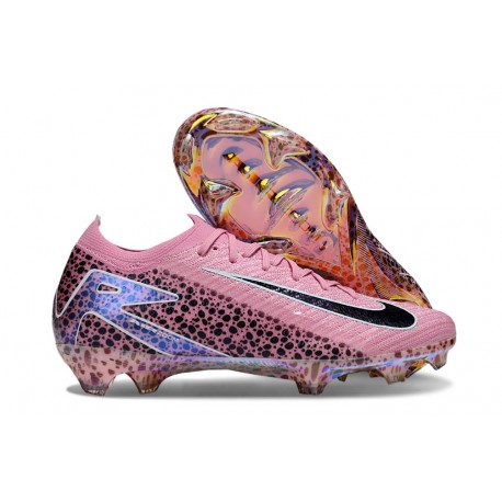 Chaussure Nike Mercurial Vapor 16 Elite FG Rose Noir