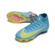 Crampon Nike Mercurial Superfly X Elite FG Bleu Volt