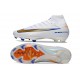 Crampon Nike Mercurial Superfly X Elite FG Blanc Or Bleu