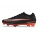 Chaussure Nike Mercurial Vapor 16 Elite FG Noir Rouge