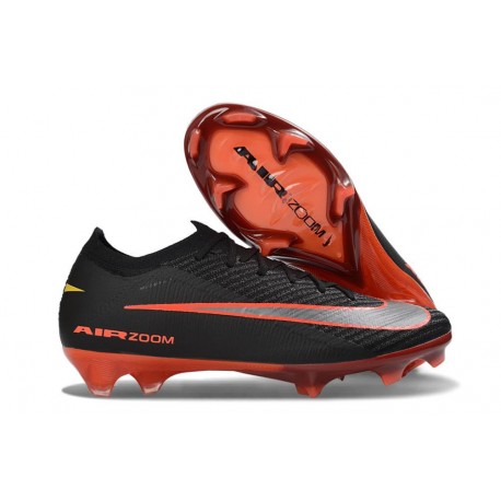 Chaussure Nike Mercurial Vapor 16 Elite FG Noir Rouge