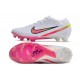 Crampon Nike Zoom Mercurial Vapor XV Elite FG Blanc Rose