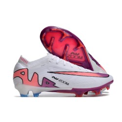 Crampon Nike Zoom Mercurial Vapor XV Elite FG Blanc Rose Bleu