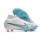 Nike Air Zoom Mercurial Superfly 9 Elite FG Blanc Bleu Baltique Rose Indigo Brume