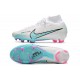 Nike Air Zoom Mercurial Superfly 9 Elite FG Blanc Bleu Baltique Rose Indigo Brume