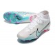 Nike Air Zoom Mercurial Superfly 9 Elite FG Blanc Bleu Baltique Rose Indigo Brume