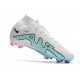 Nike Air Zoom Mercurial Superfly 9 Elite FG Blanc Bleu Baltique Rose Indigo Brume