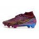 Nike Air Zoom Mercurial Superfly IX Elite FG KM Remolacha Oscura Mtlc Vivid Dorado